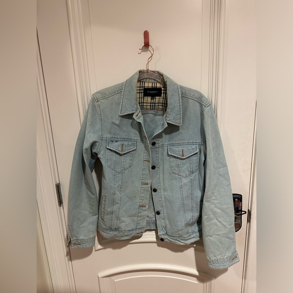 Burberry Women's Lightwash Denim Jacket